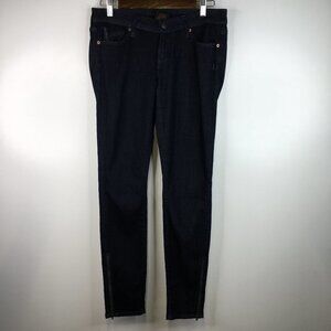 Genetic Denim Skinny Ankle Zipper Jeans Size 28